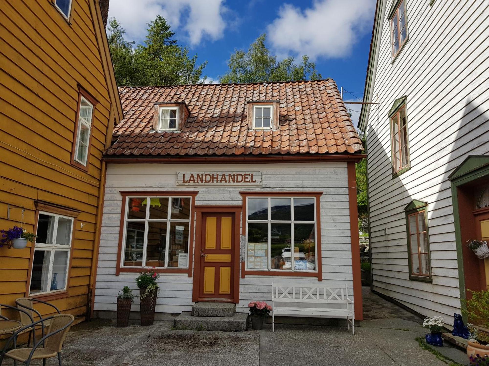 Rugsund Handelsstad Exterior foto